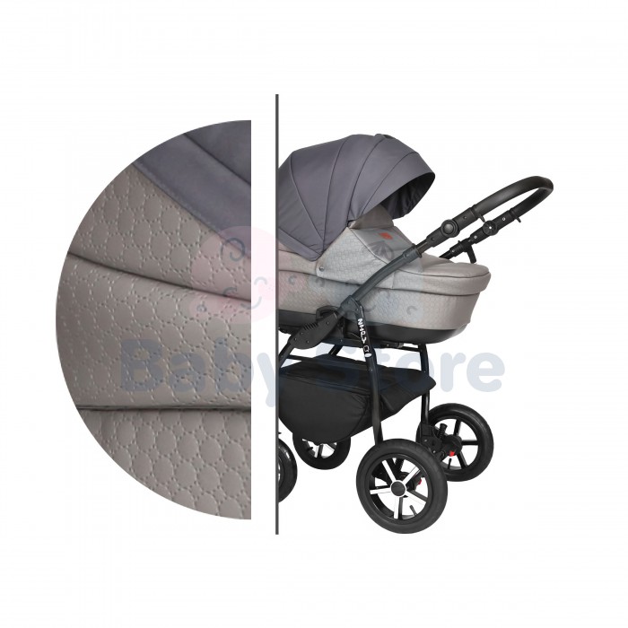 merci　13 BABY MERC Q ZIPY 3in1 vežimėlis | Universalus, lengvas ir patogus